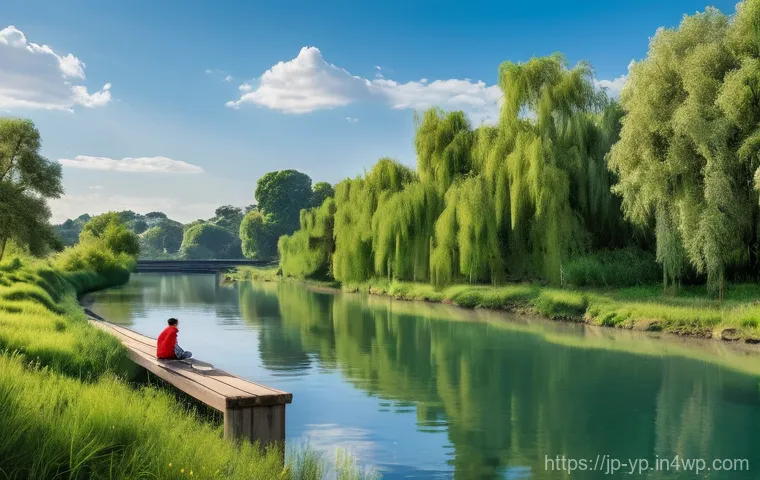 하천 복원 프로젝트의 실행 비용 분석 - **Prompt 2: Technology in River Monitoring**
    "An advanced environmental monitoring scene over a ...