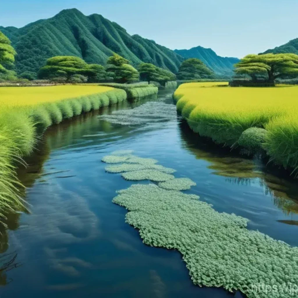 하천 생태계 복원 참여를 위한 지역 단체 협력 - Here are three detailed image generation prompts in English, inspired by the provided text about riv...