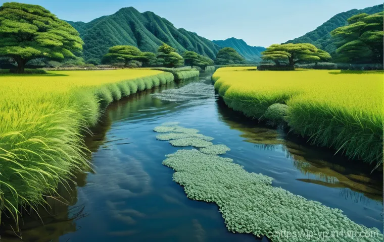 하천 생태계 복원 참여를 위한 지역 단체 협력 - Here are three detailed image generation prompts in English, inspired by the provided text about riv...