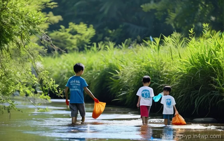 하천 생태계 복원 참여를 위한 나의 역할 찾기 - **Prompt 1: Mindful Home, Clear River's Future**
    "A cozy, sun-drenched modern Japanese kitchen. ...